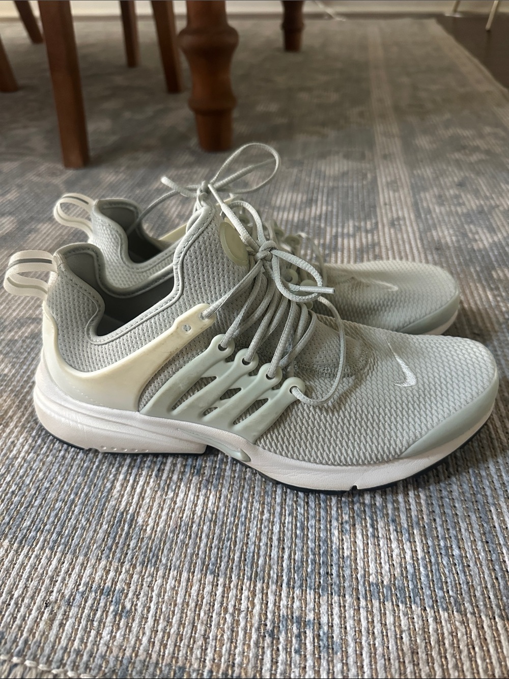 Nike Women's Light Sage Mesh Running Sneakers